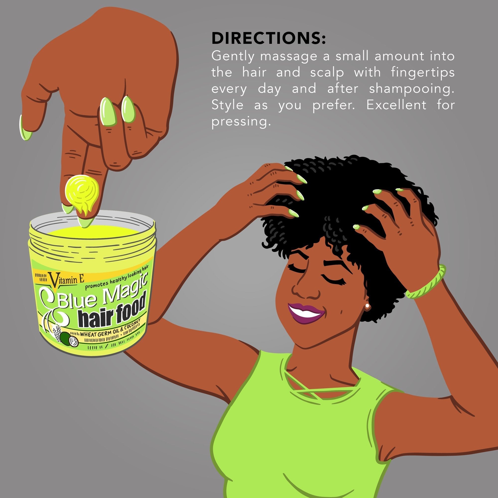 Blue Magic Hair Food 4oz