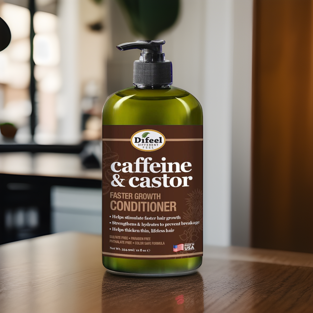 Difeel Caffeine & Castor Faster Growth Conditioner