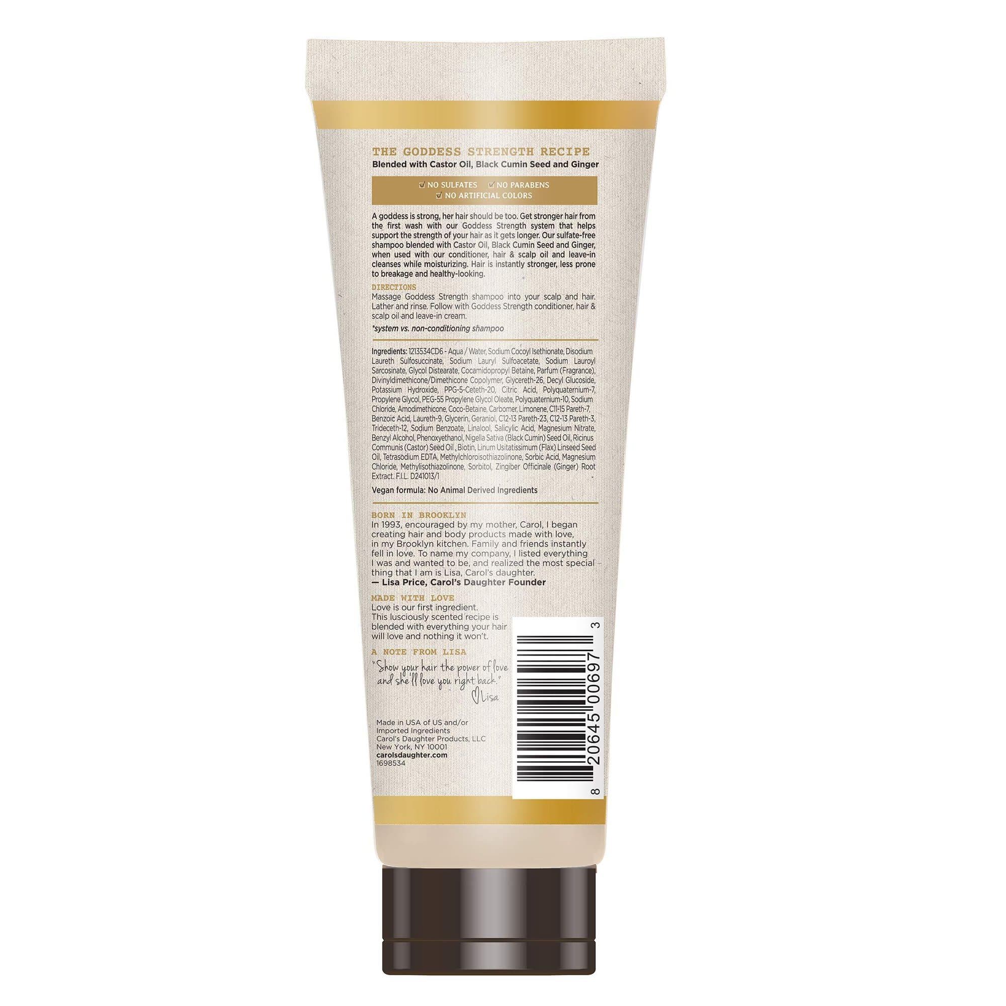 Carol's Daughter Goddess Strength Shampoo(11oz)