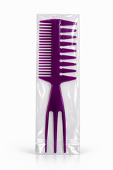 3-Way Hair Pick Comb – Professional Sectioning & Detangling Comb