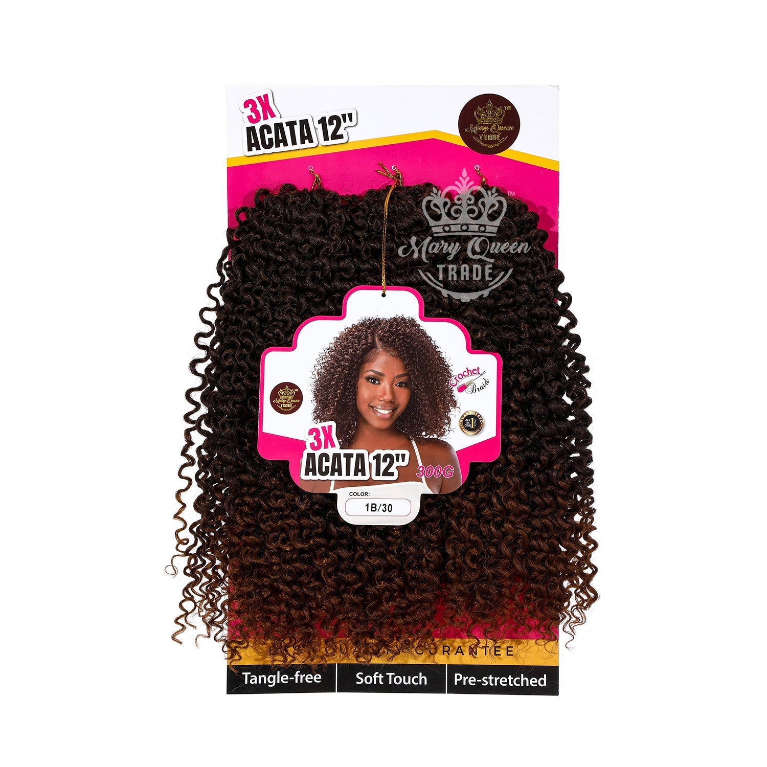 3X Acata Crochet Braids 12"