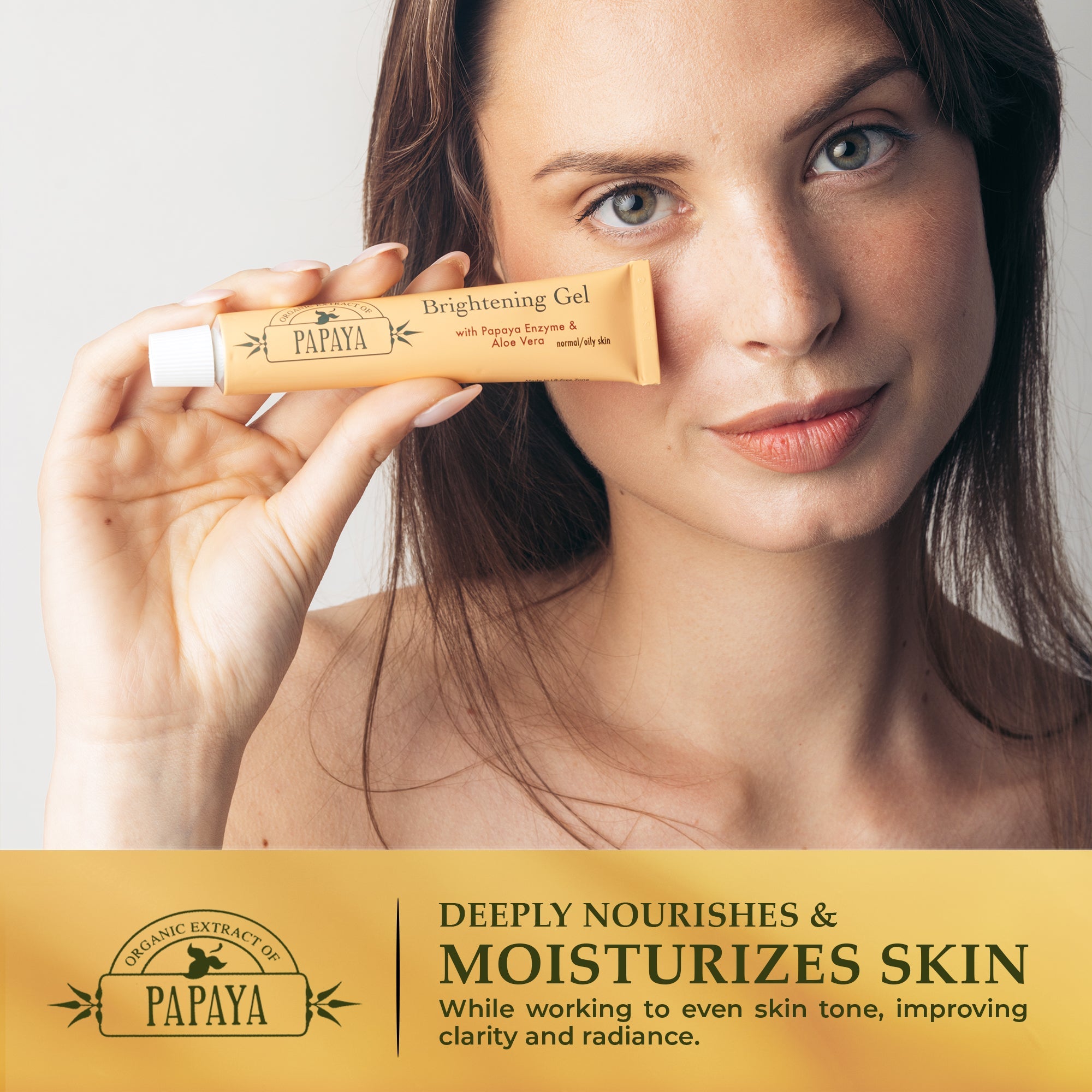 Organic Extract of Papaya Gel tube 30ML
