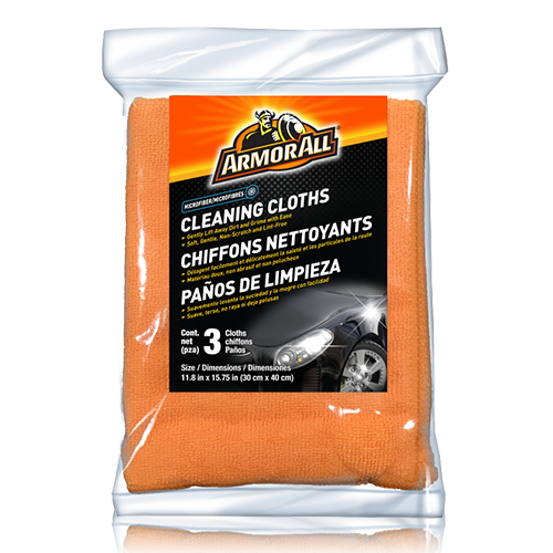 Armor All Microfiber Cleaning Cloths 3pk