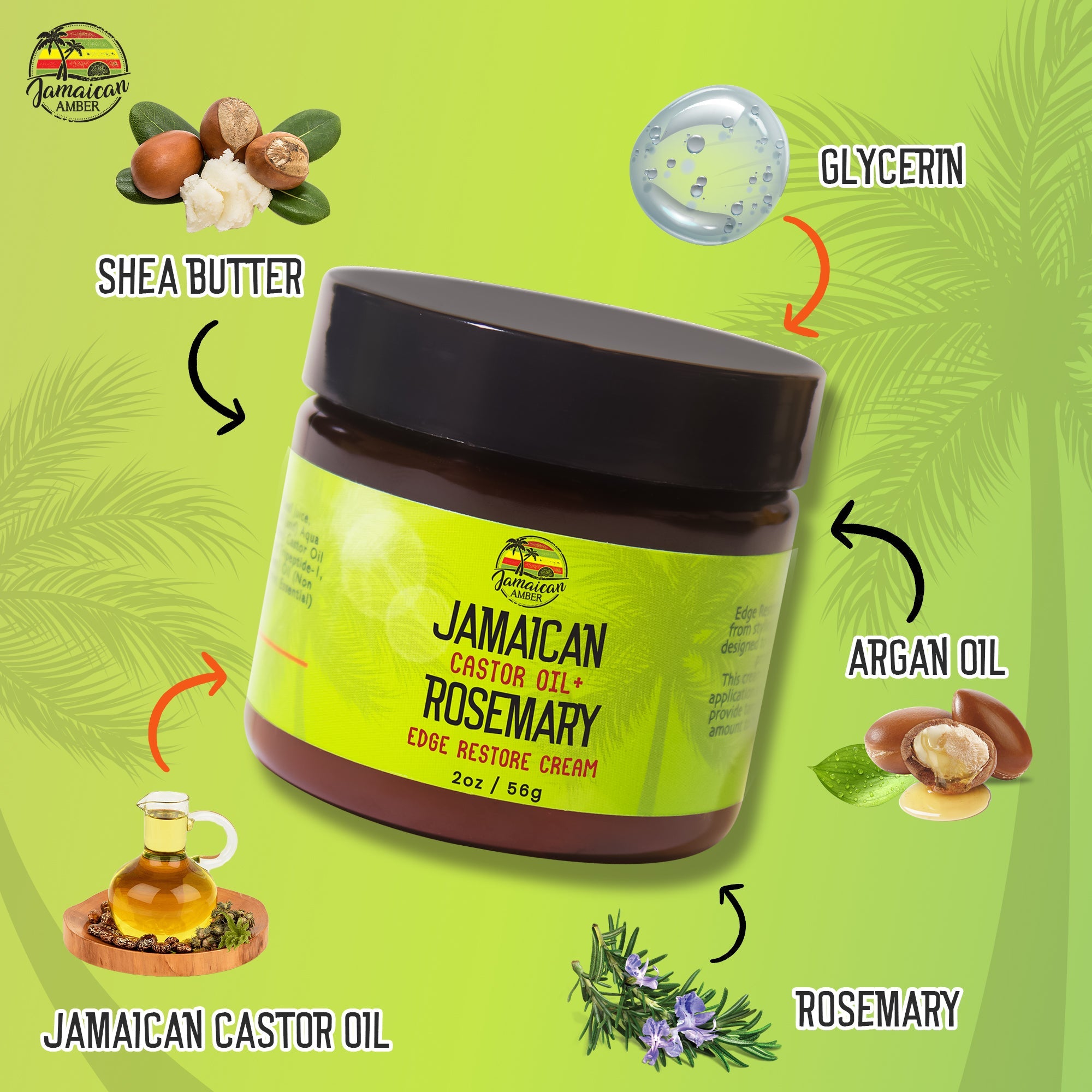 Jamaican Amber Edge Restore 2oz