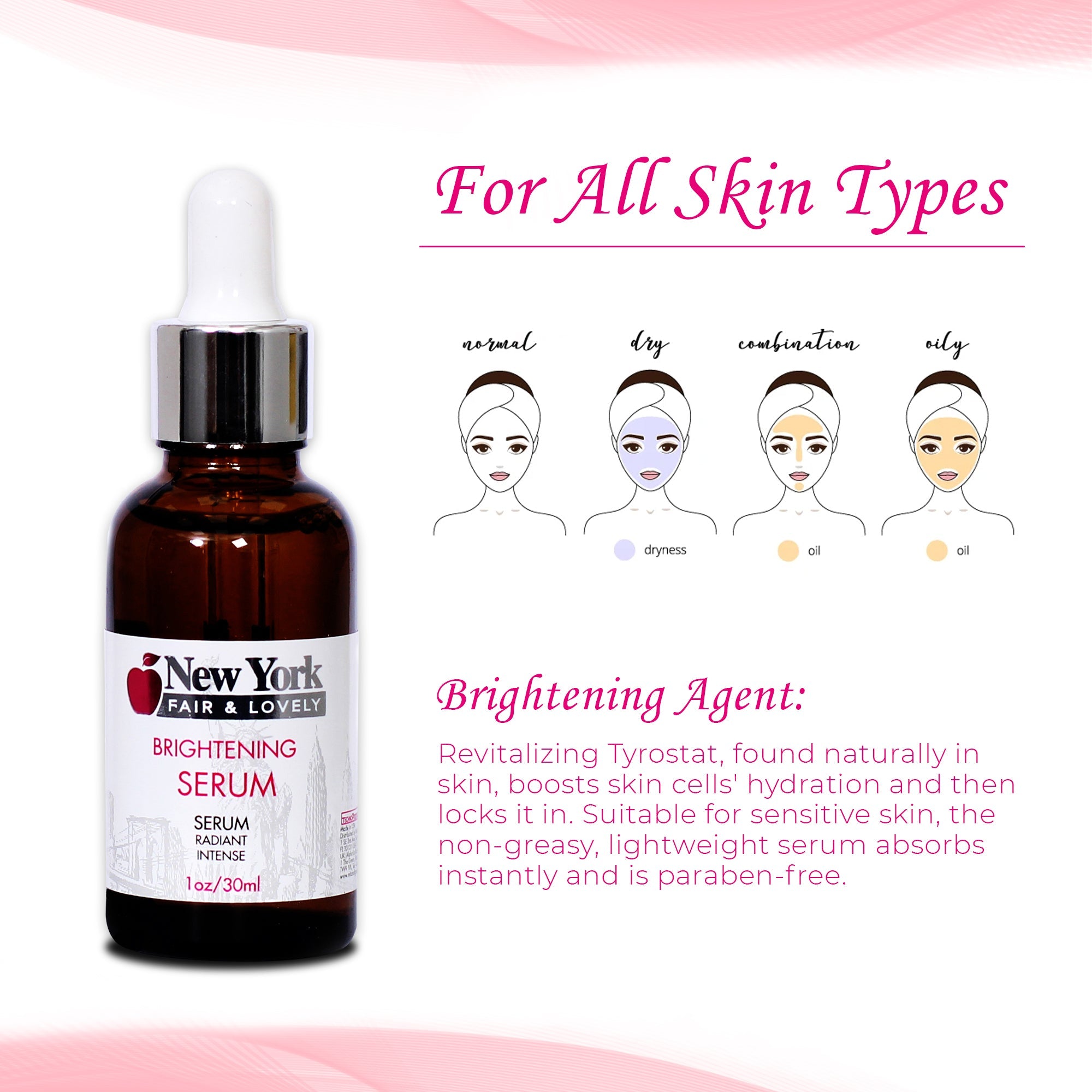 New York Fair & Lovely  Serum 30ml