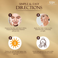 Fair And White Gold Revitalizing Fade Cream 50ml