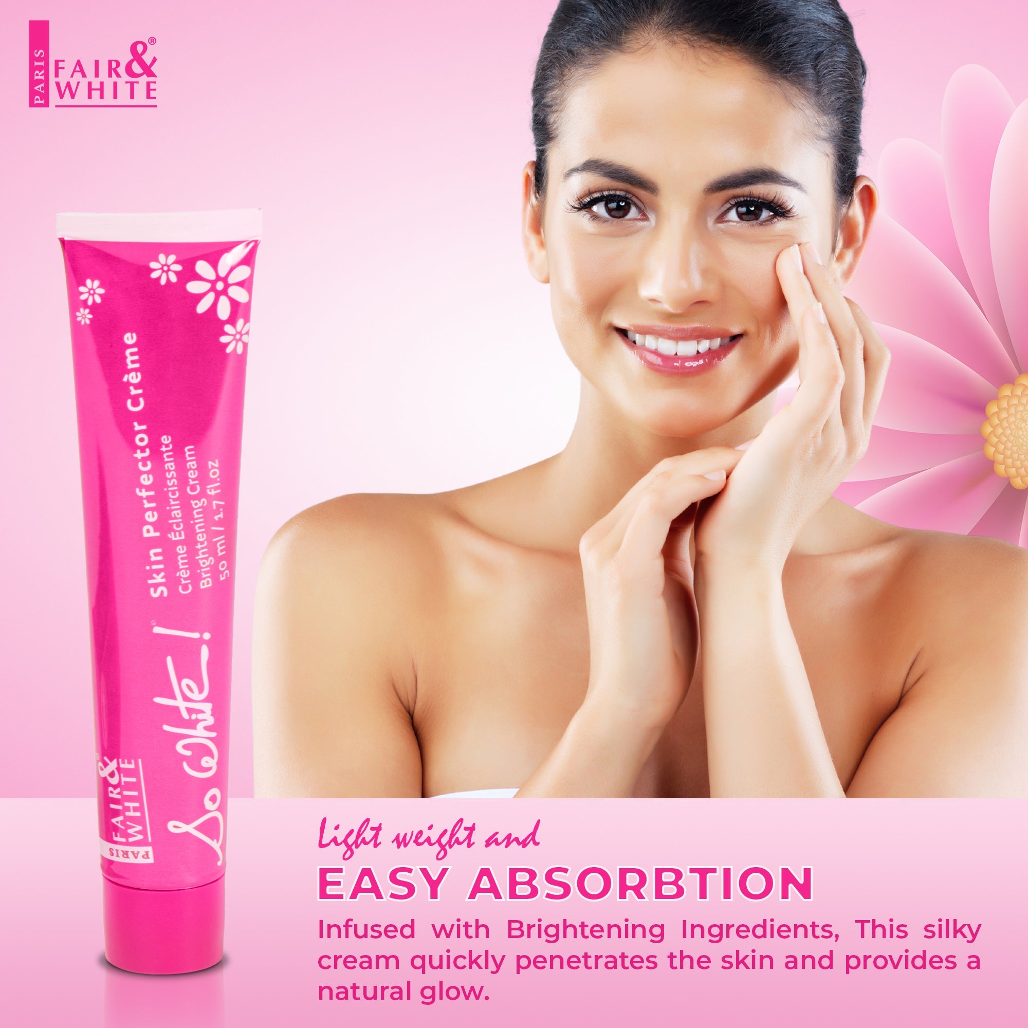 Fair And White So White Skin Perfector Brightening Cream 50ml / 1.7 fl oz