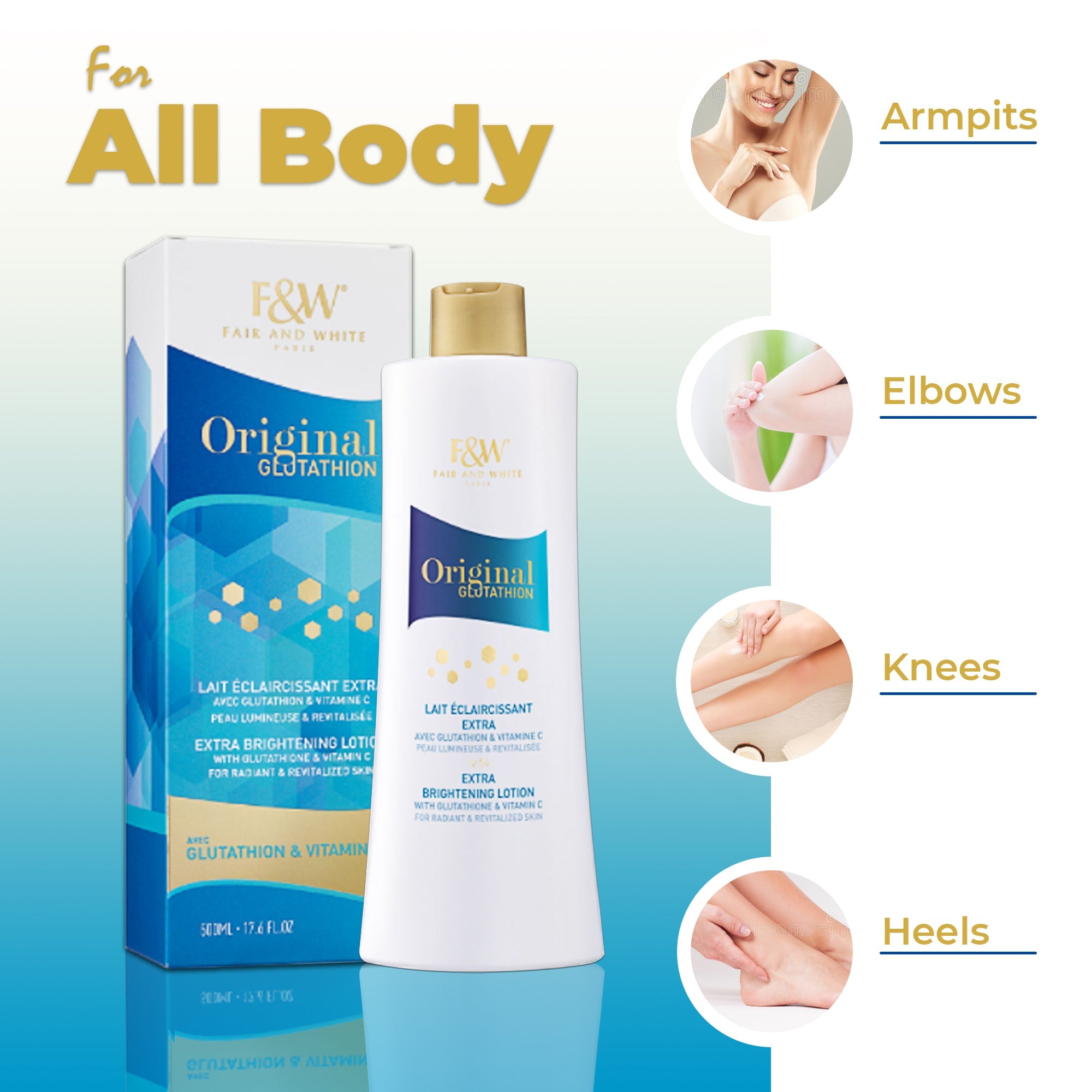 Original Glutathion   Extra Brightening Body Lotion..