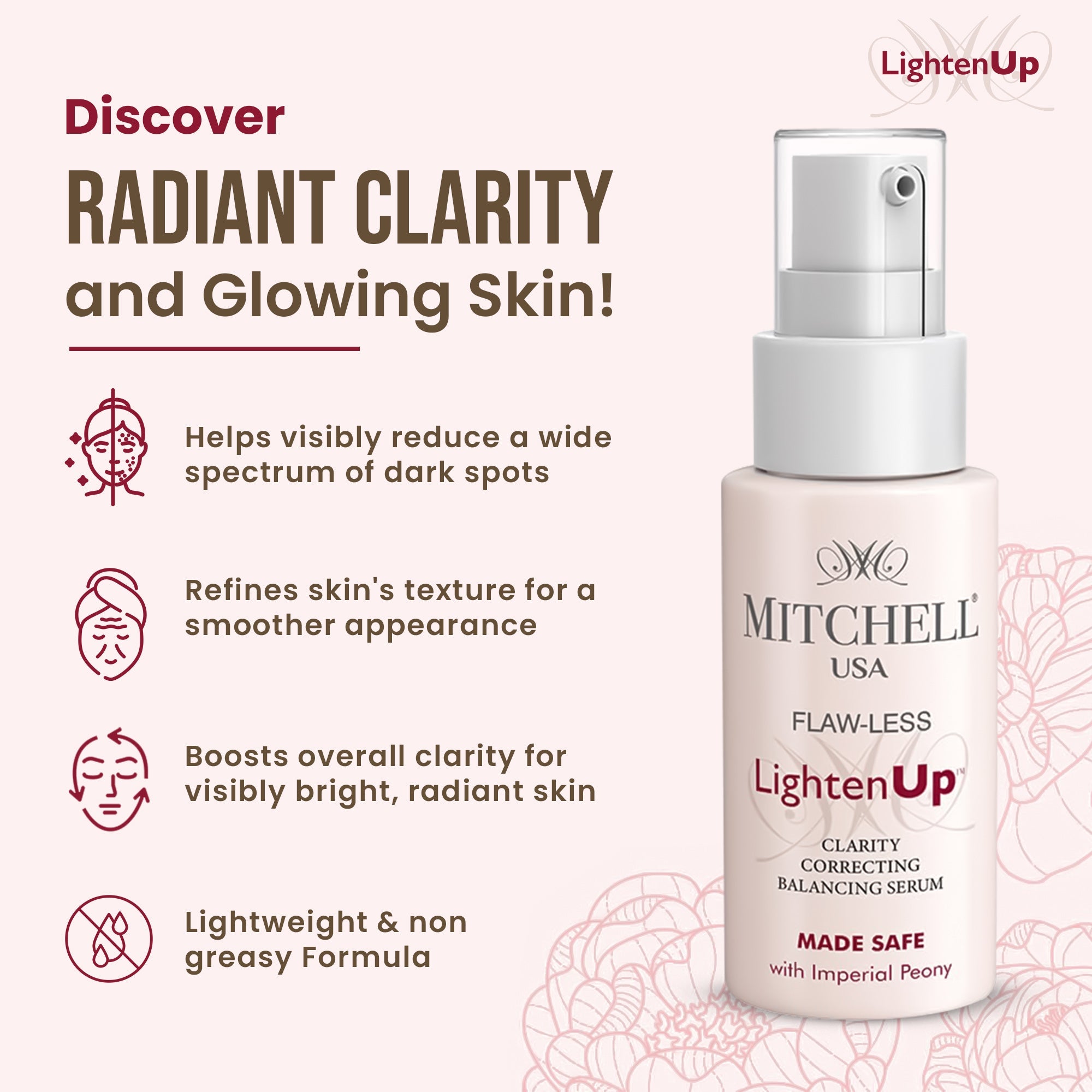 Lighten Up Flaw-Less Serum 50ml