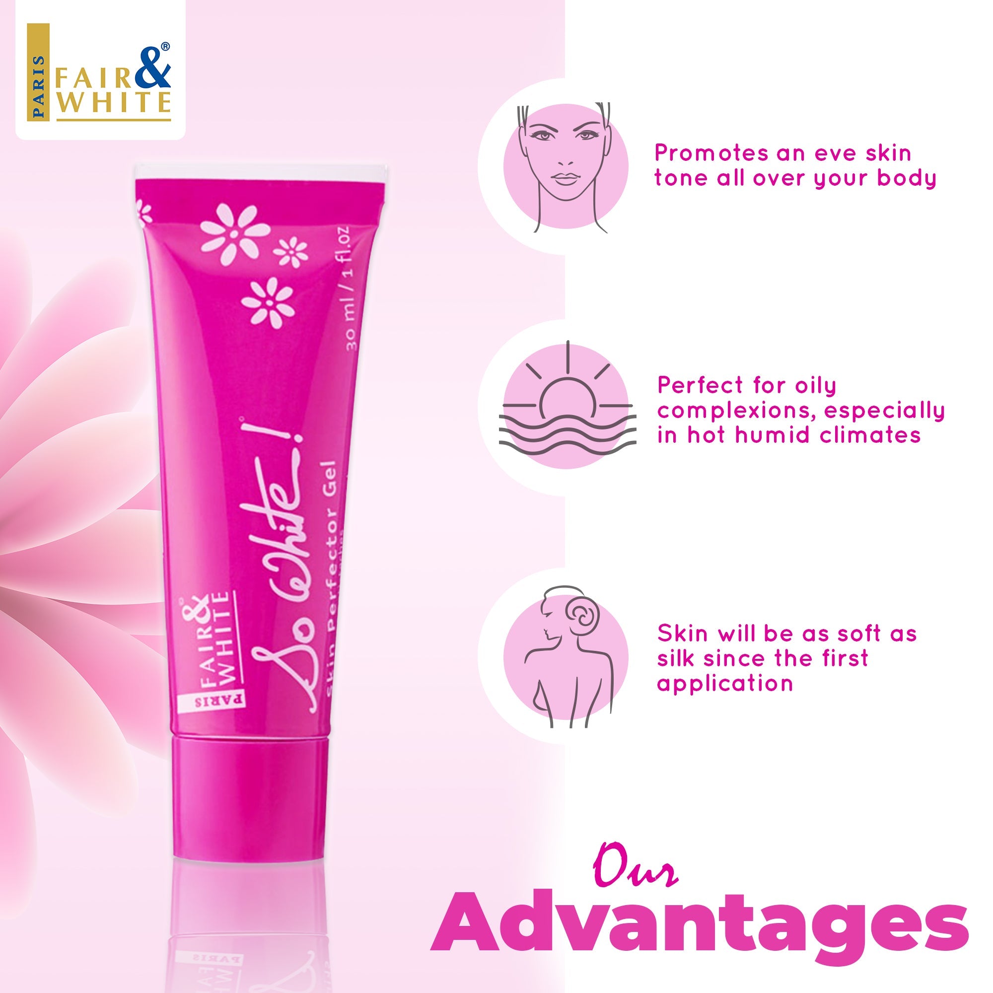 Fair And White So White Skin Perfector Dark Spot Corrector Gel 30ml / 1 fl oz