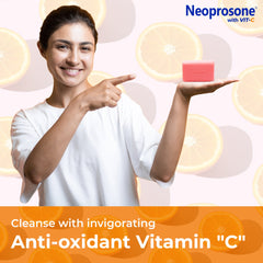 Neoprosone Cleansing Bar Soap with Vitamin "C" 200g..