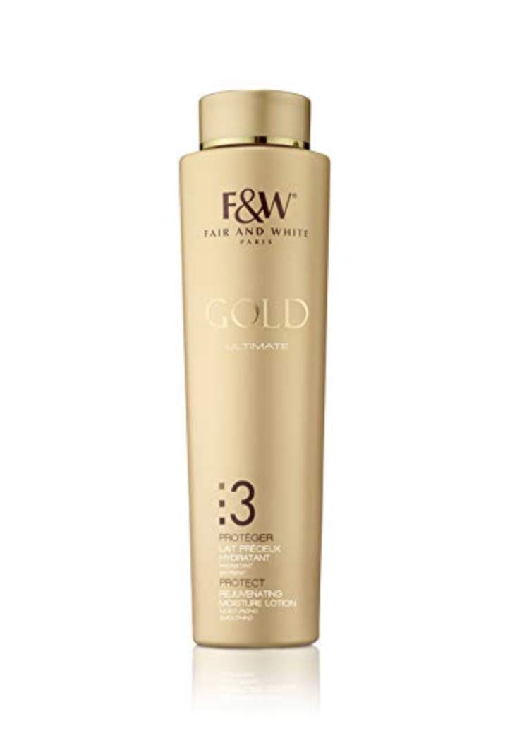 Fair and White 3: Gold Rejuvenating Moisture Lotion - Silky Skin - 500ml / 17.6fl oz