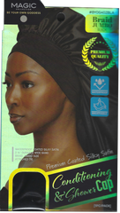 Magic Collection Braid Conditioning & Shower Cap #BYOG402BLA Black