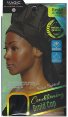 Magic Collection Conditioning Braid Cap #BYOG403BLA Black