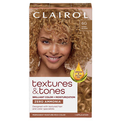 Clairol Textures & Tones Hair Color - 6G Honey Blonde