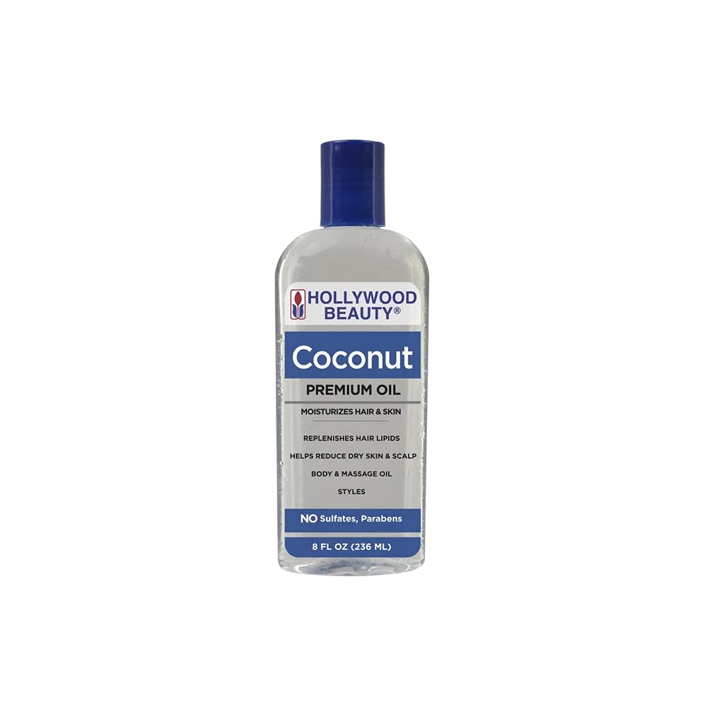 Hollywood Beauty Coconut Oil 8oz