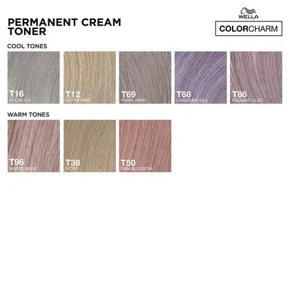 Wella Color Charm Permanent Cream Toner - T68 Lavender Silk