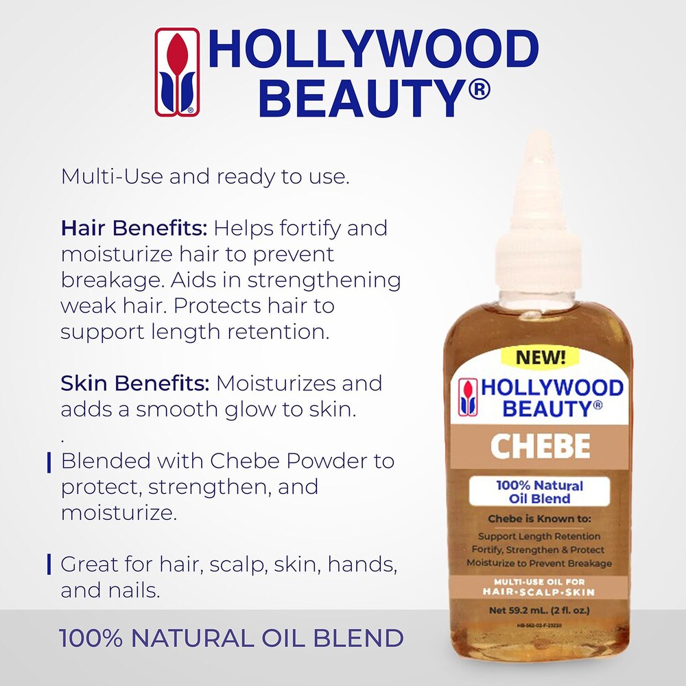 Hollywood Beauty Chebe Hair Oil 2oz
