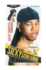 Magic Collection Silky Satin Durag #4801 Black