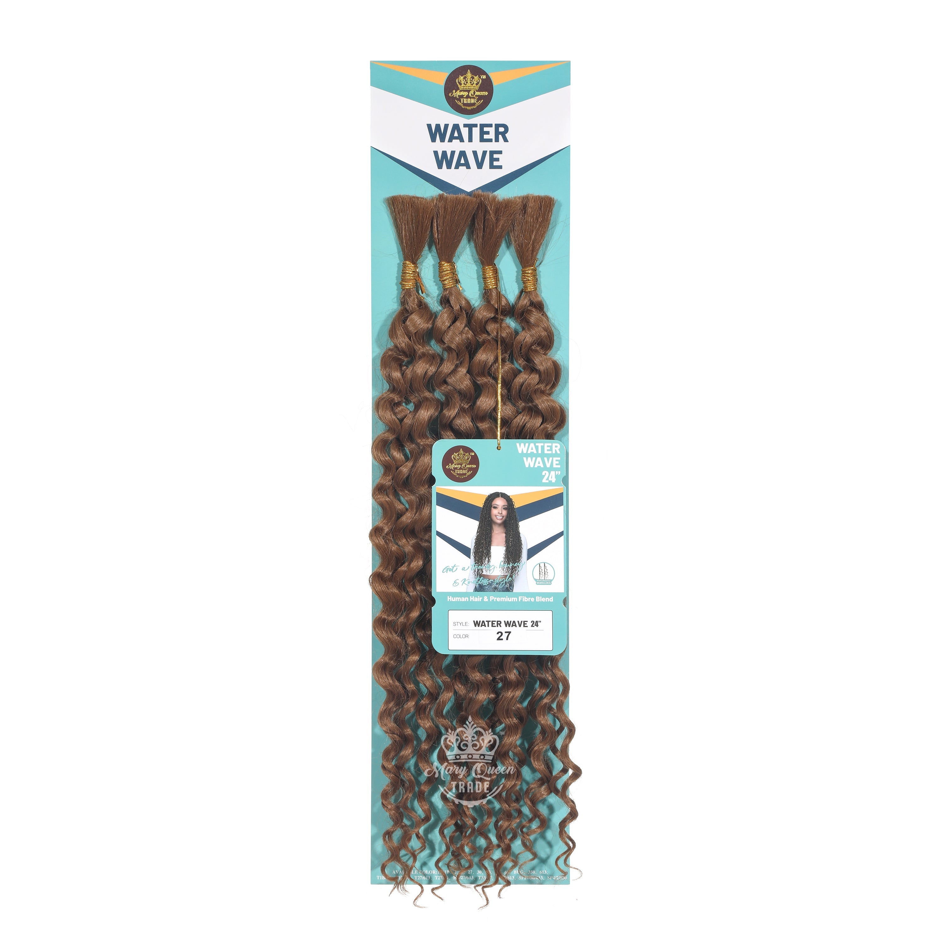 4X Water Wave 24" Boho Braiding Hair