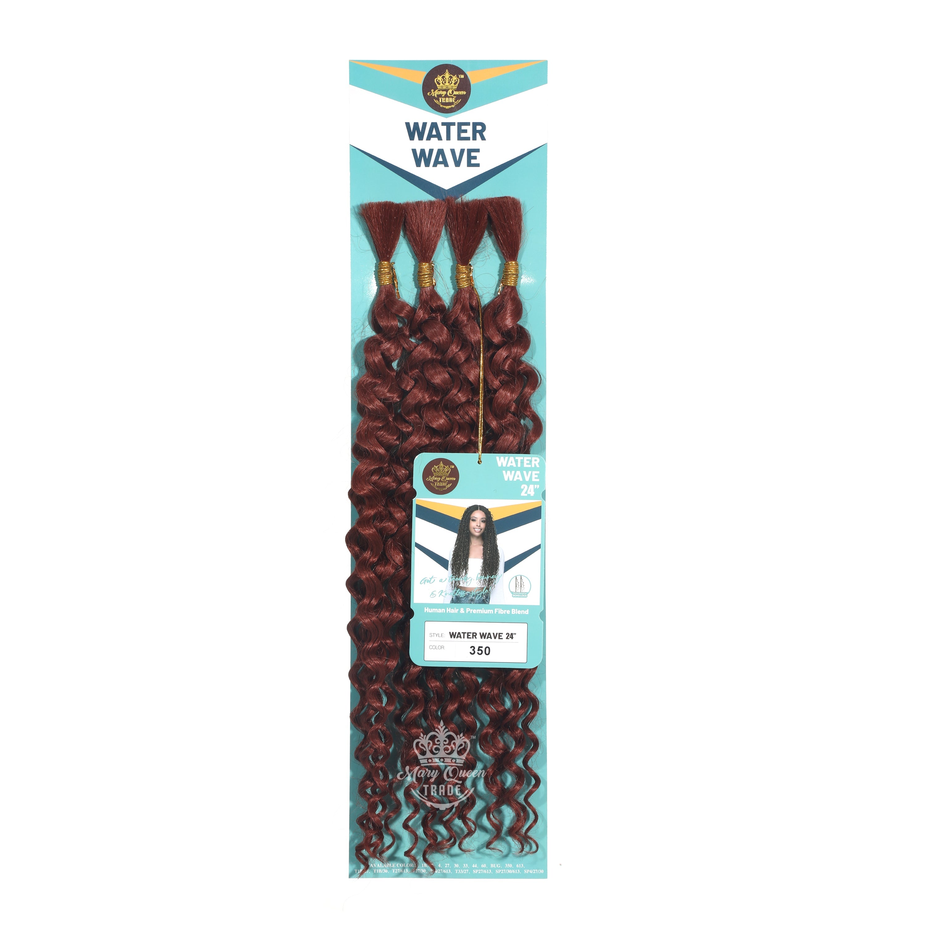 4X Water Wave 24" Boho Braiding Hair