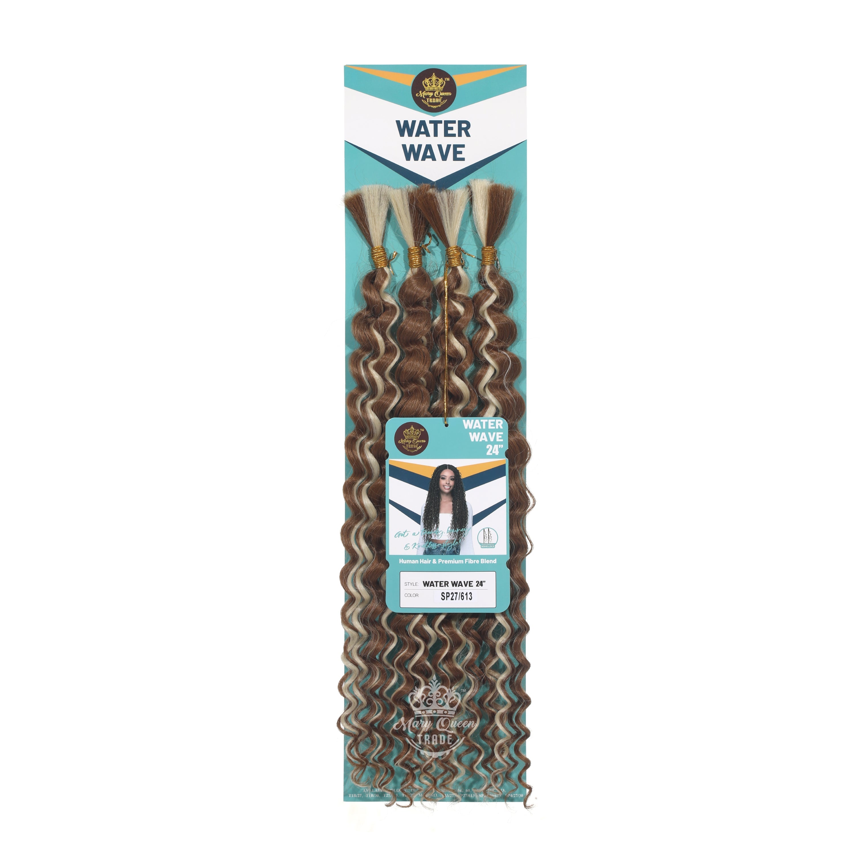 4X Water Wave 24" Boho Braiding Hair