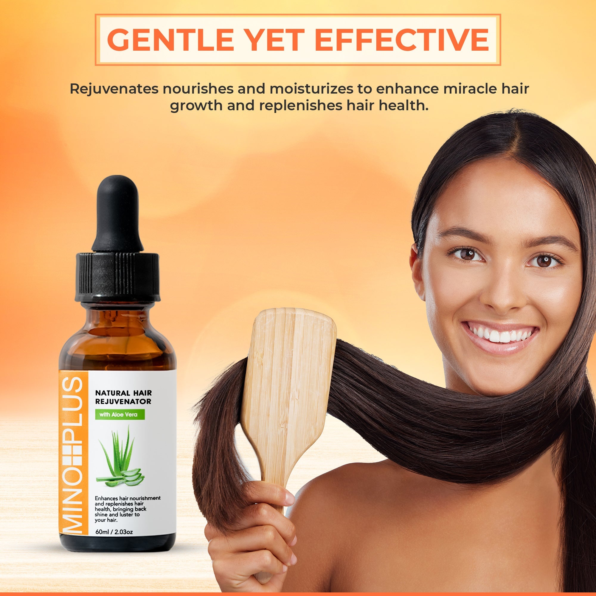 Minoplus Hair Growth Rejuvenator with ..Aloe Juice 60 ML