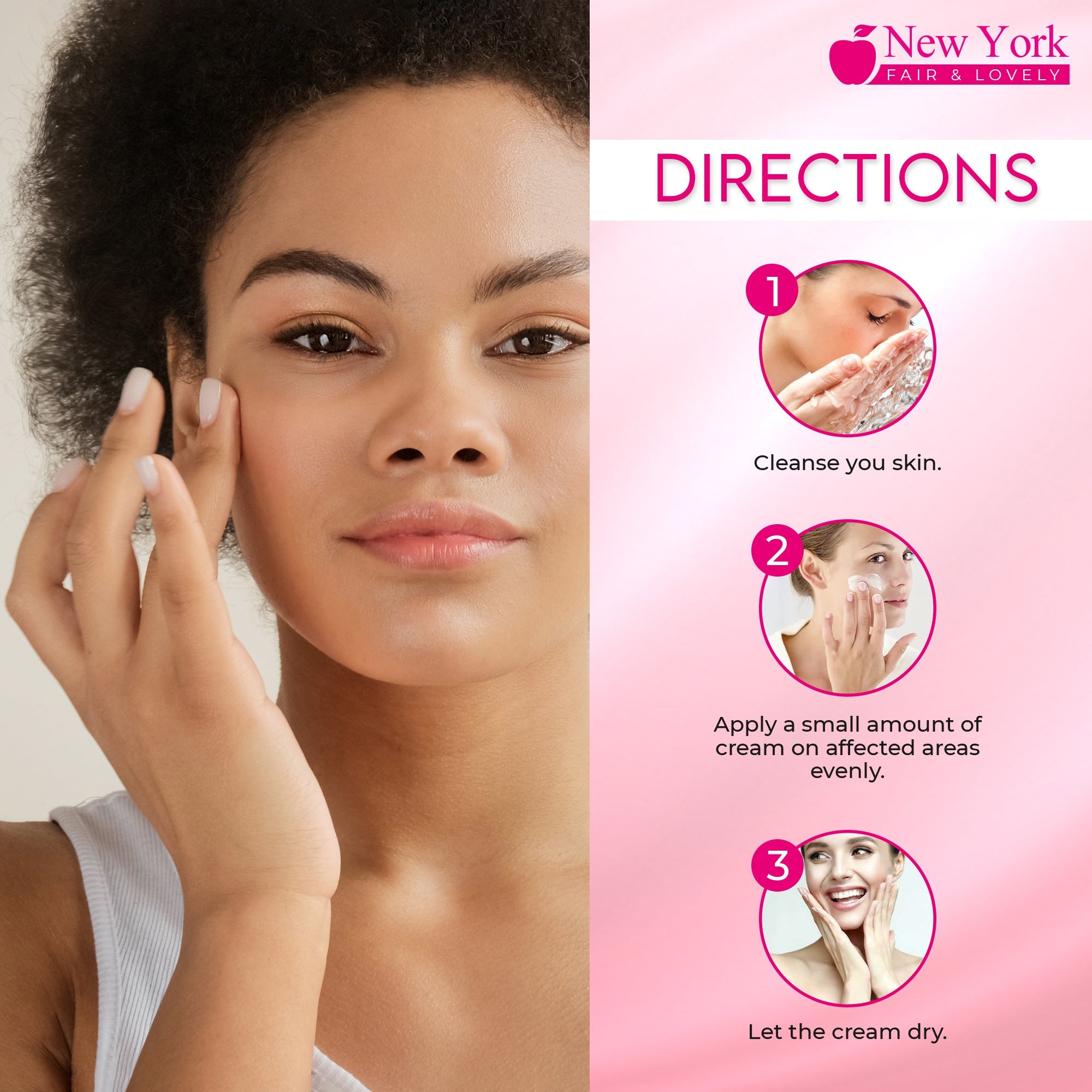 New York Fair & Lovely Active Brightening Cream Jar 100 ML