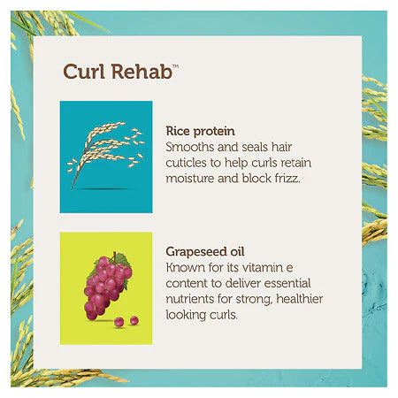 Curl Rehab Length Retention Rice Water & Grapeseed 2-N-1 Shampoo Conditioner