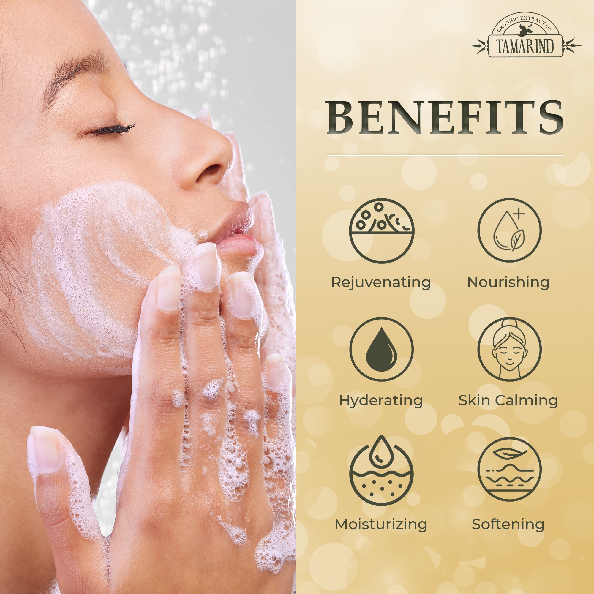 Organic Extract of Tamarind Soap 80g