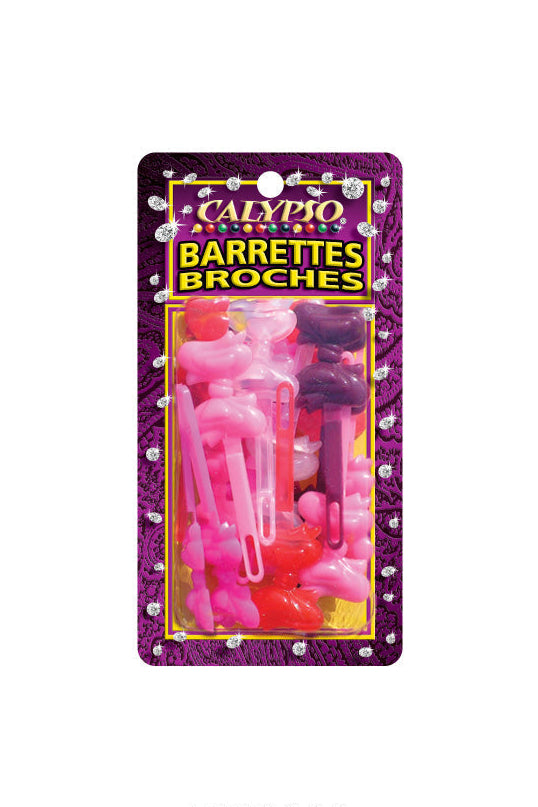 Calypso Barrettes - Assorted Pink Bows
