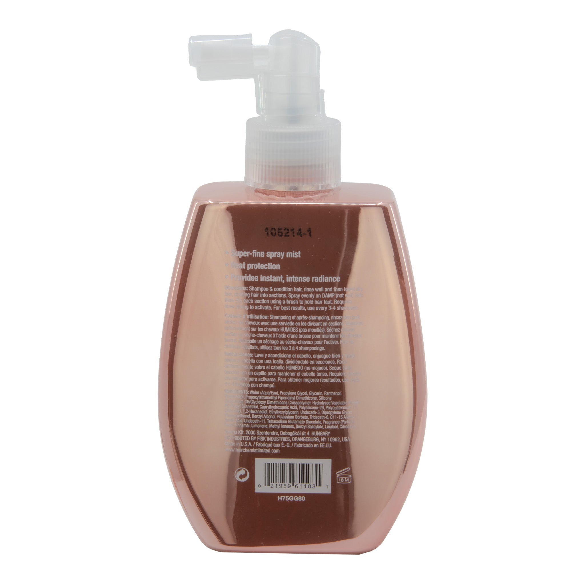 HAIR CHEMIST LIMITED Hair Gloss Liquid Glass Styling Spray (8oz)