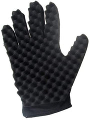 Magic Gold Hair Curling Sponge Brush Glove