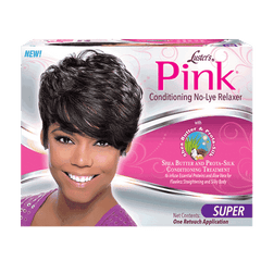 Pink No Lye Relaxer Kit -Super