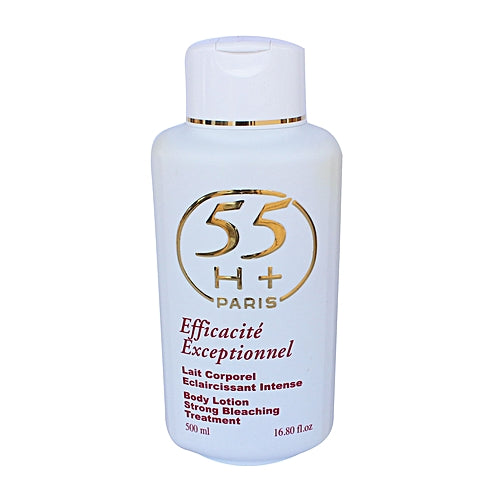 55H+ Paris 55H+ Paris ® Exceptionnel LAIT Corporel Éclaircissant Intense NOUVELLE FORMULE - Authentic Skincare Treatment
