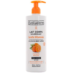 Evoluderm - Carrot vitamin nourishing body milk 500 ml image 0