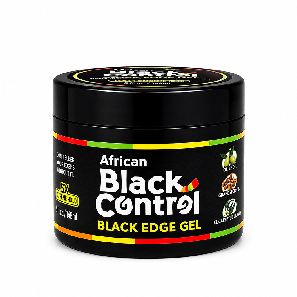 African Black Control Black Edge Gel