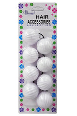 Blossom Hair Baubles - White #PPP08-01