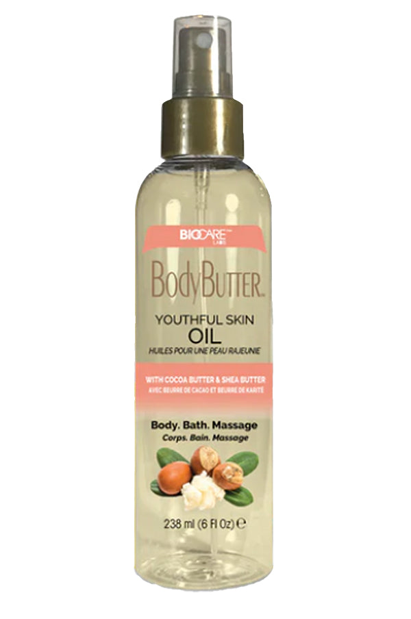 BioCare BodyButter Youthful Skin Body Oil w/ Cocoa Butter & Shea Butter Infused with Vitamin E