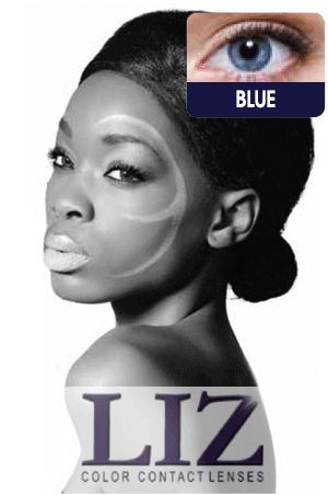 LIZ Color Contact Lenses #3T Blue #3