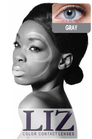 LIZ Color Contact Lenses #1T Gray #16
