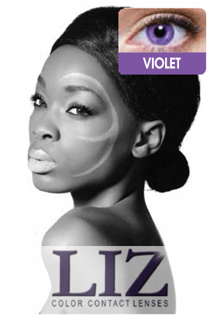 LIZ Color Contact Lenses #2T Violet #19