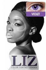 LIZ Color Contact Lenses #2T Violet #19