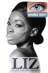 LIZ Color Contact Lenses #2T Marble Gray #17