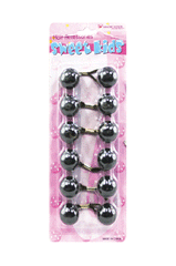 Sweet Kids Hair Baubles - Round #XL1 Black