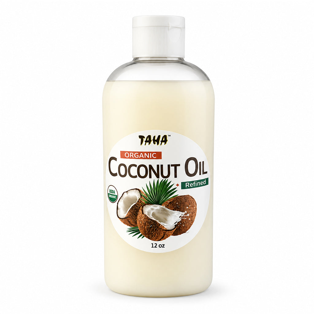 TAHA 100% COCONUT Oil -Refined (12 oz) #16