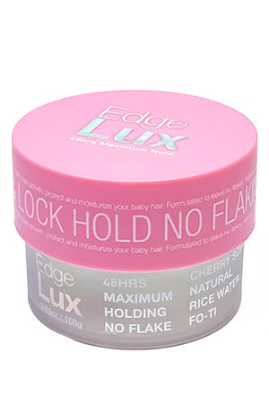 Lux Collection Edge Lux 48 Hour Maximum Hold Hair Gel Tamer 3.5oz - Cherry