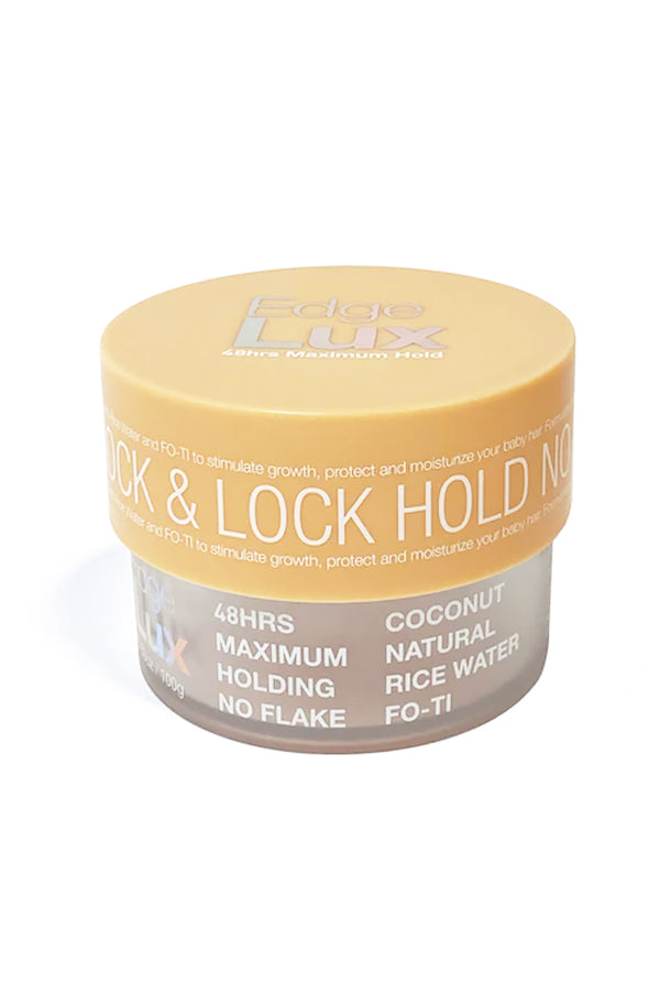 Lux Collection Edge Lux 48 Hour Maximum Hold Hair Gel Tamer 3.5oz - Coconut