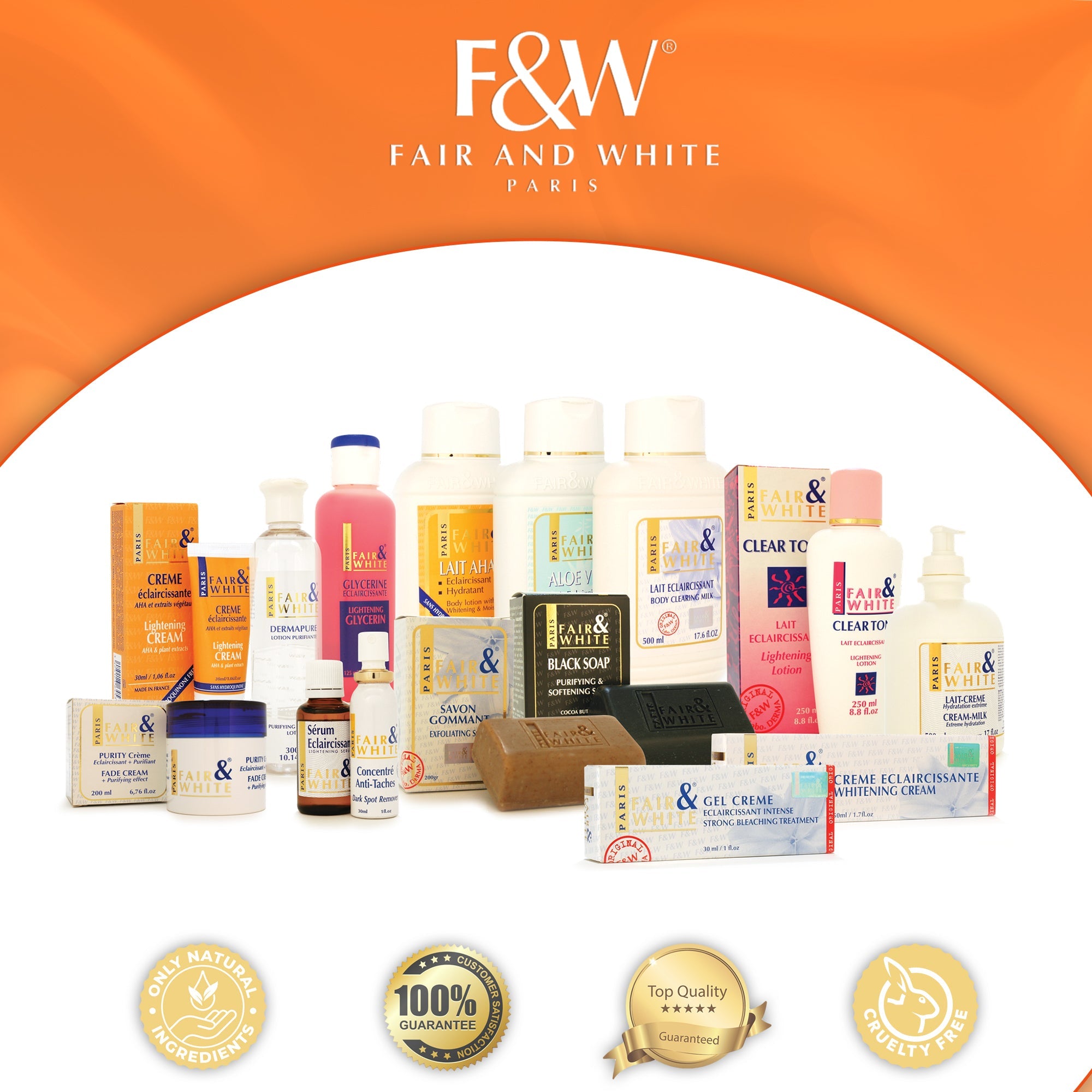 Fair and White Original Carrot Body Lotion 500ml