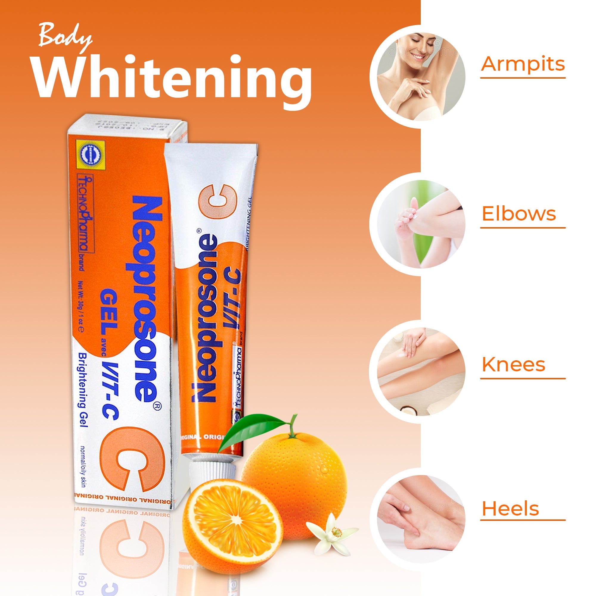 Neoprosone Brightening Gel with Vitamin "C" 30g
